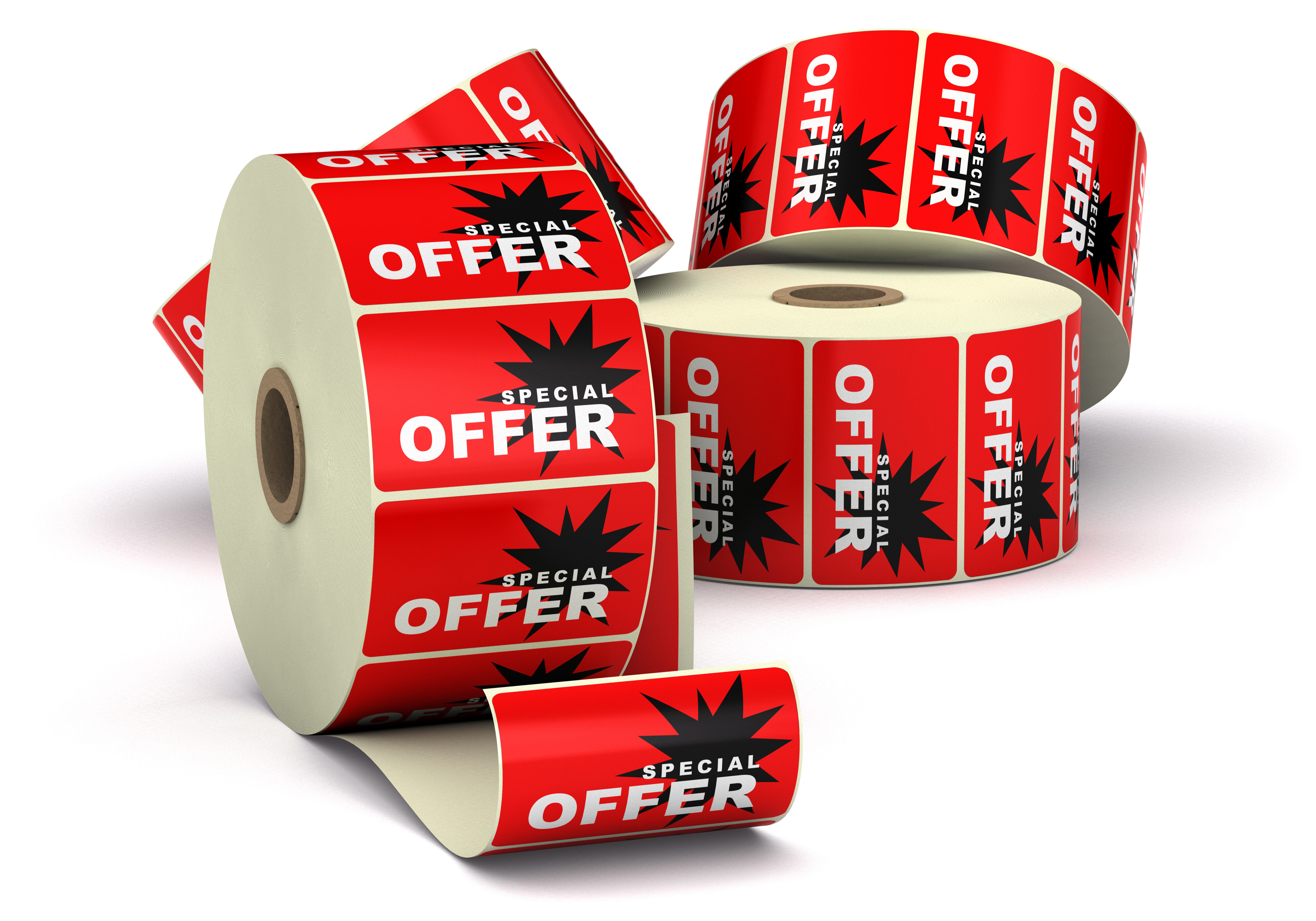 special offer label sticker promotion or disount label